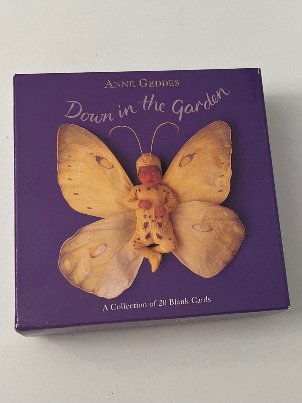 Anne Geddes Notecards Down In The Garden (not a full set)